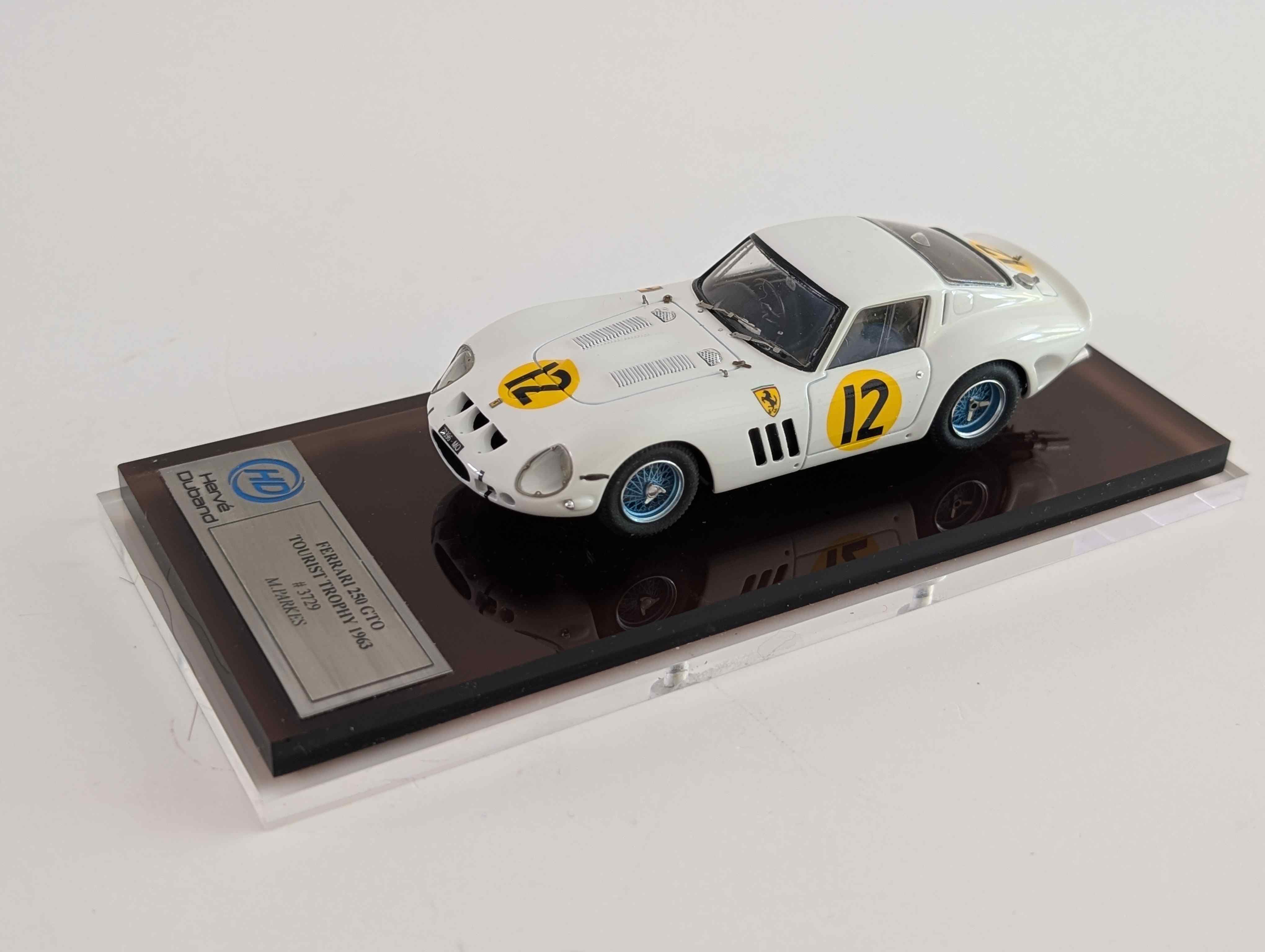 H. Duband : Ferrari 250 GTO #3729 Tourist Trophy 1963